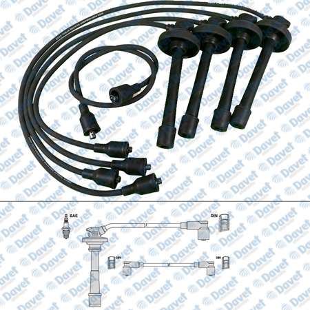 SWAPP 50278 Buji-Bobin Kablosu Takim  Toyota Corona Sti171 2.0 88<93 - Carina St171 87>93 3sfe  ####